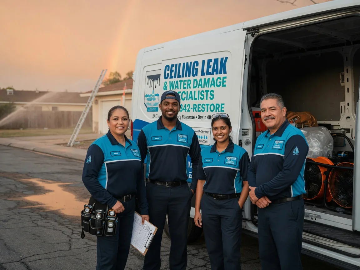 Ceiling Leak Cleanup company in Gower, MO
