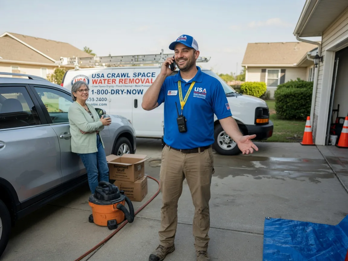 Crawl Space Water Removal Gower, MO FAQs